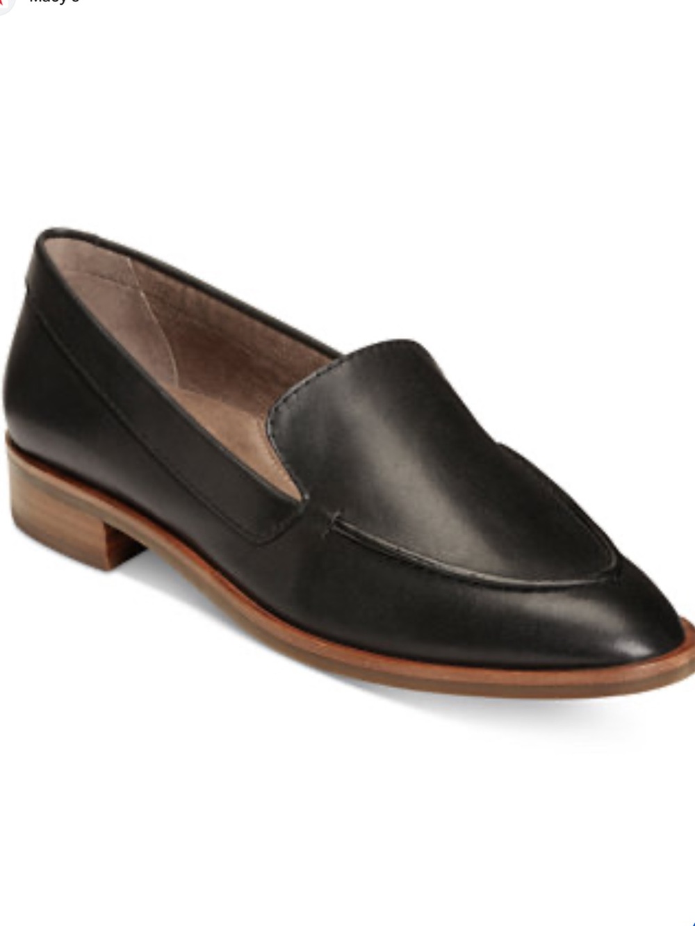 Aerosoles Womens Tailored East Side 2 Slipon Loafer, Black, Size 9, NWT